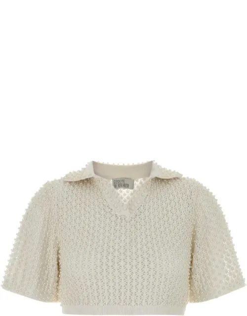 Crochet Polo Shirt