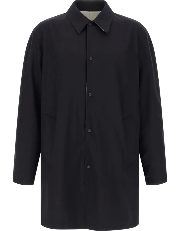 Multicolor Polyester Coat