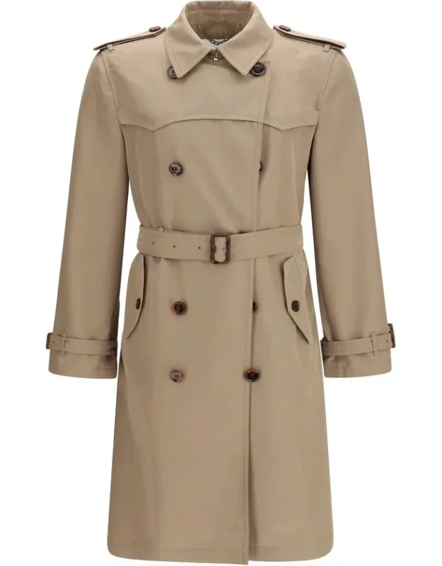 Silk Trench Coat