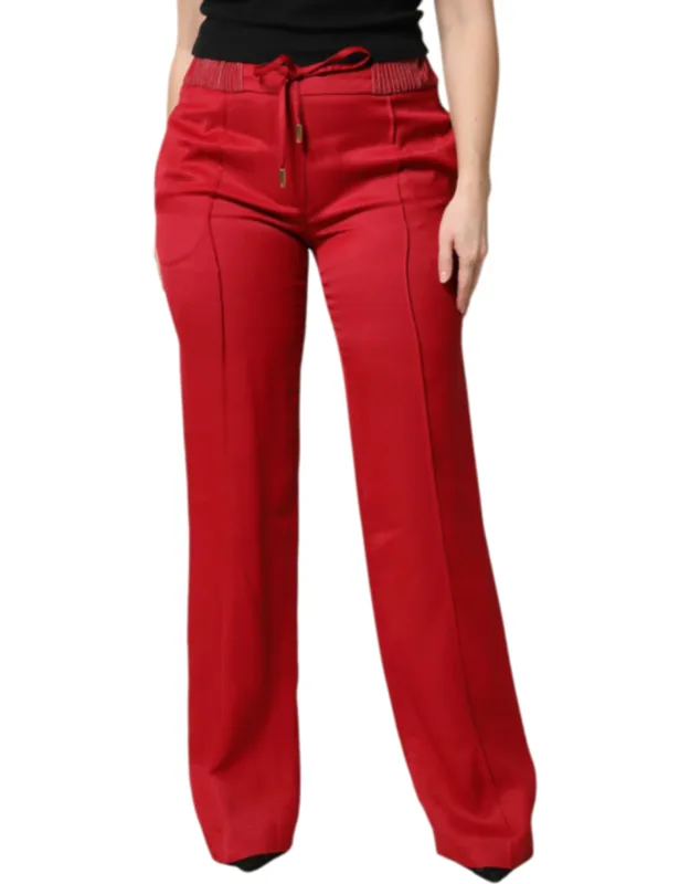 Viscose Straight Fit Pants
