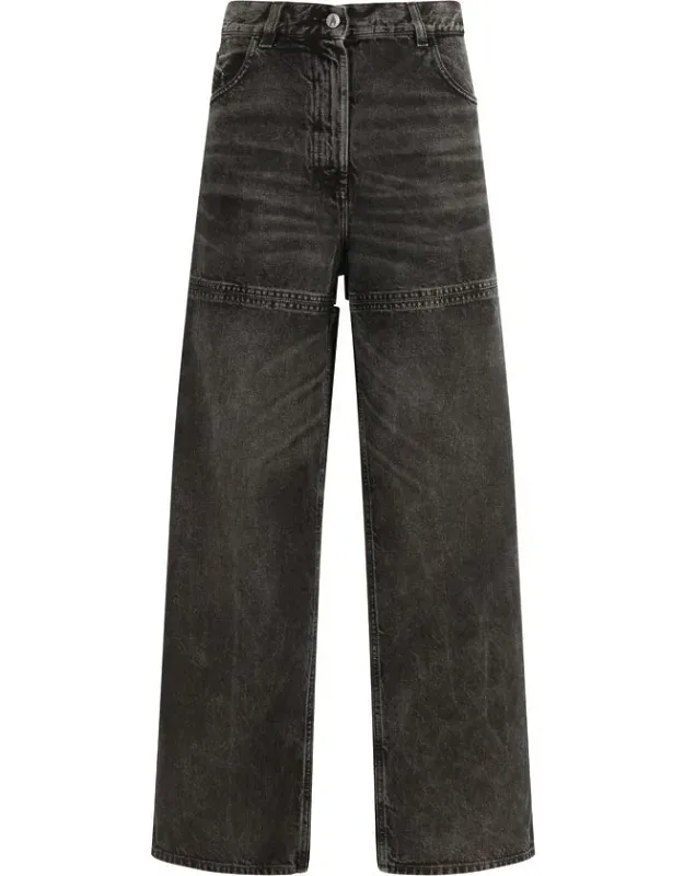 High-waisted Jeans