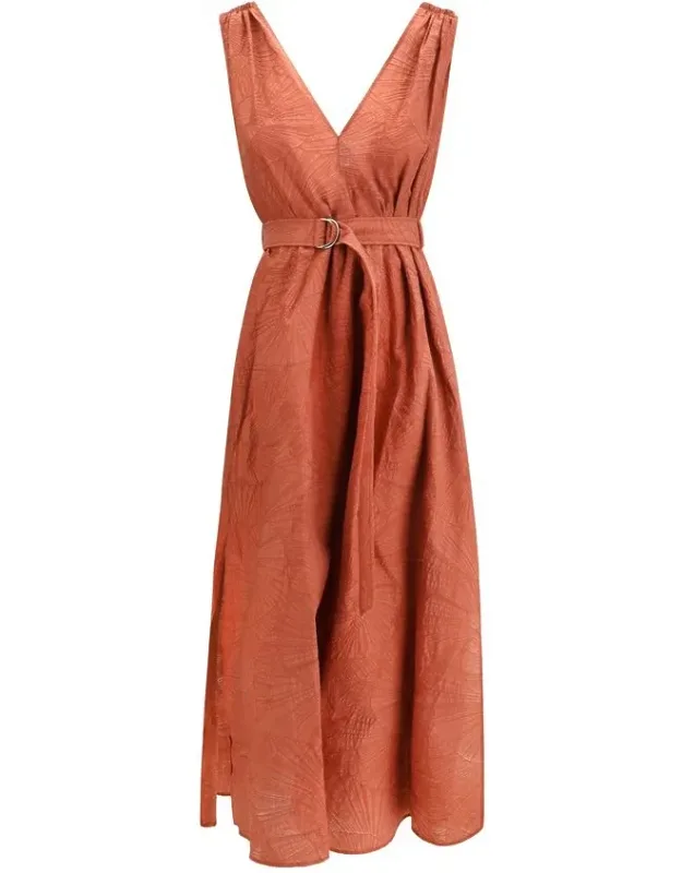Multicolor Cotton Casual Dress