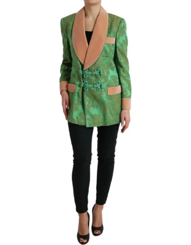 Floral Double Breasted Coat