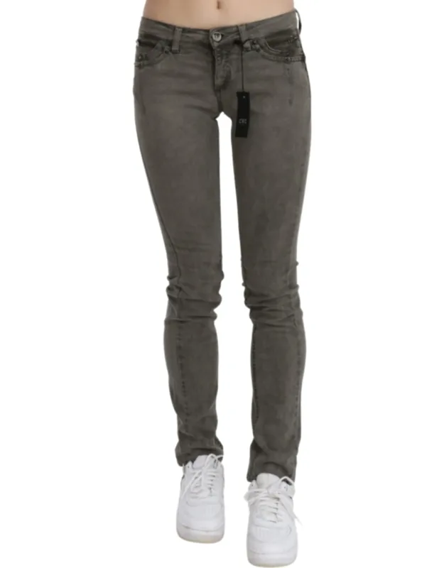 Low Waist Skinny Denim Jeans