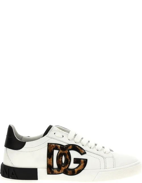 Multicolor Calfskin Low Top Sneakers