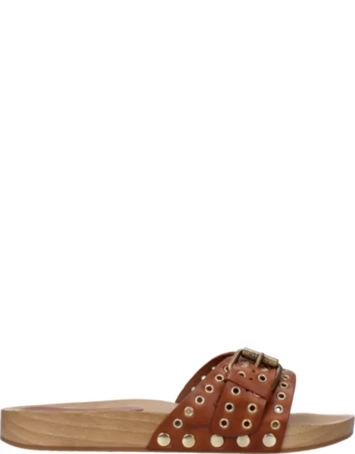 Leather Slippers