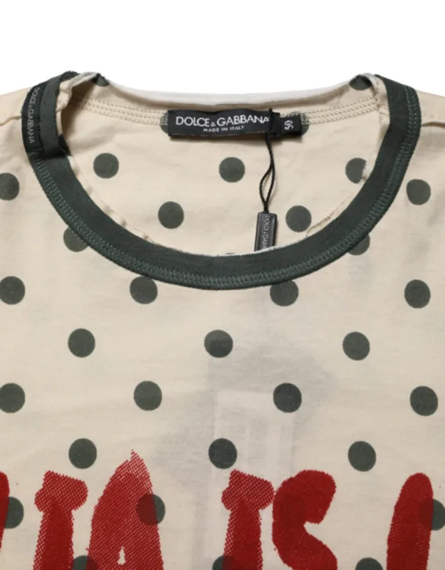 Polka Dot Graphic Tee