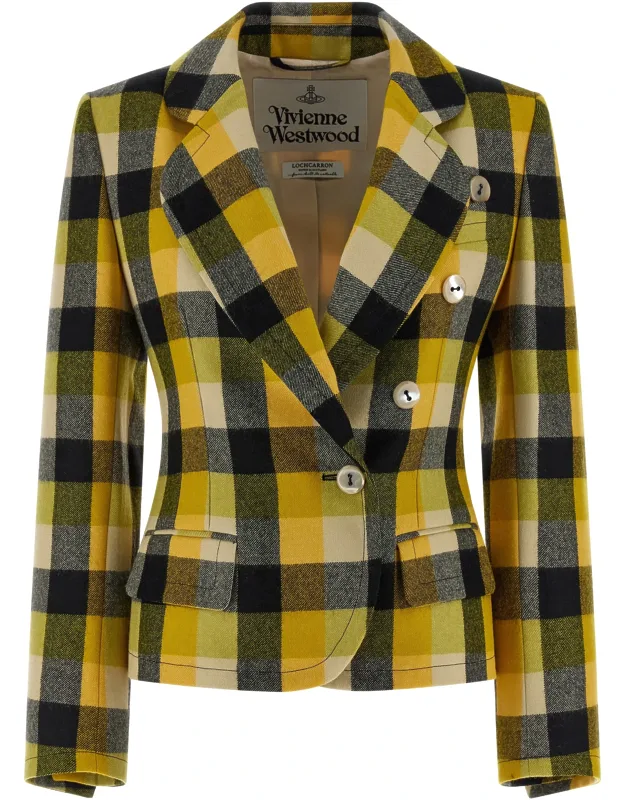 Bicolor Virgin Wool Blazer