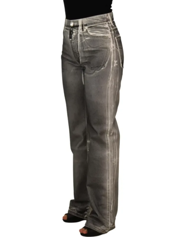 High Waist Denim Pants