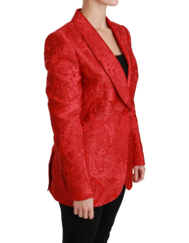 Floral Angel Blazer Coat