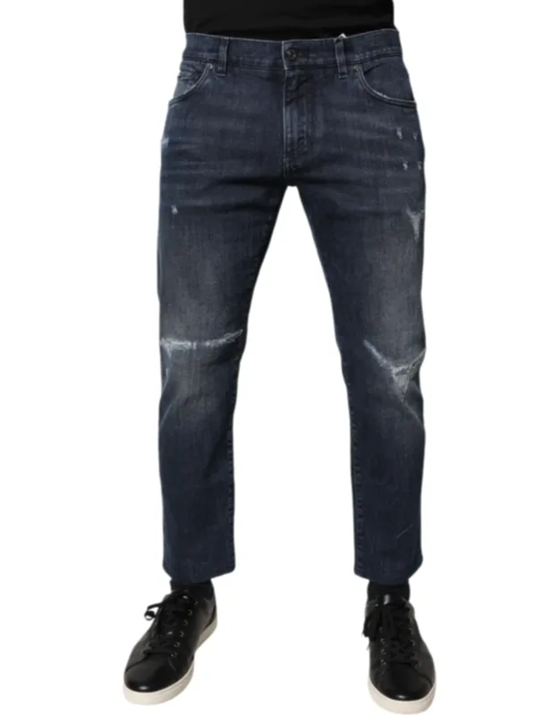 Cotton Stretch Skinny Denim Jeans