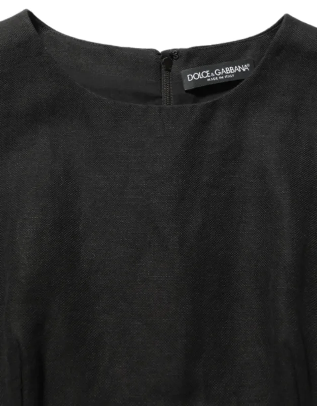 Floral Lace Sleeveless Shift Dress