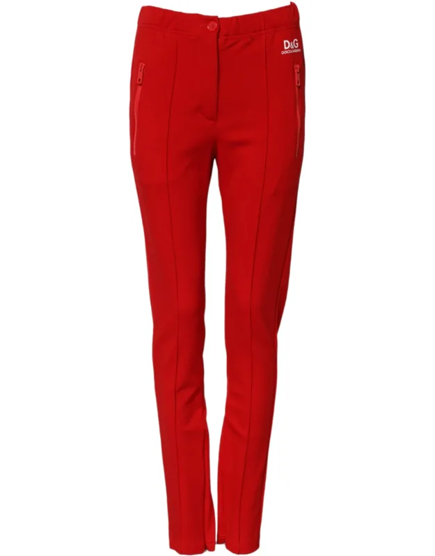 Mid Waist Slim Fit Pants