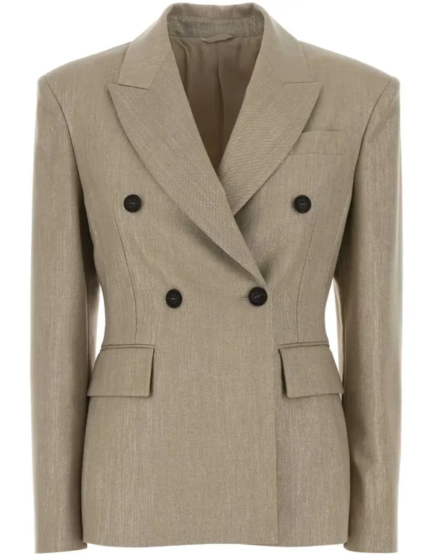 Cappuccino Twill Blazer