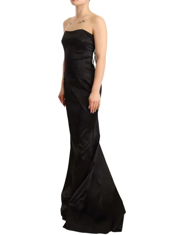 Silk Stretch Sheath Mermaid Gown