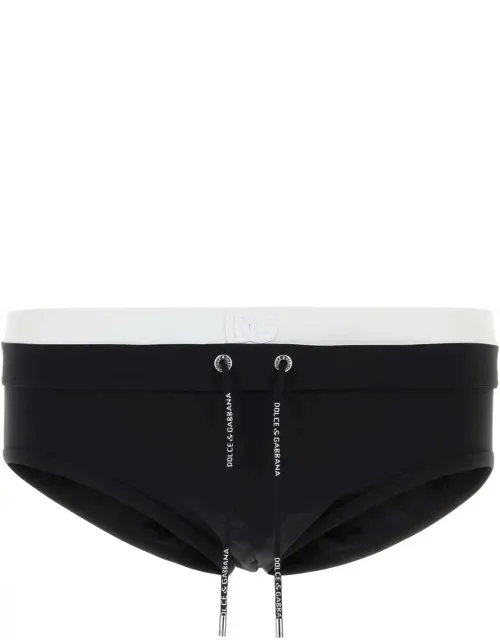 Stretch Nylon Swimming Brief