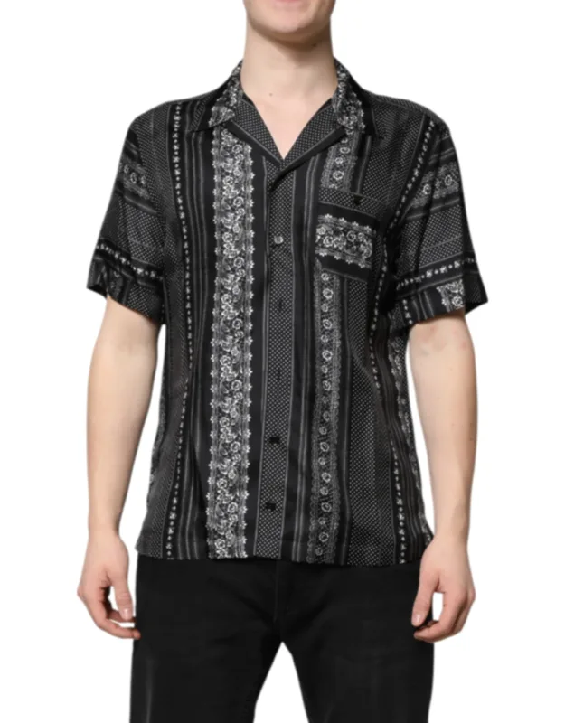 Floral Print Short Sleeve Shirt