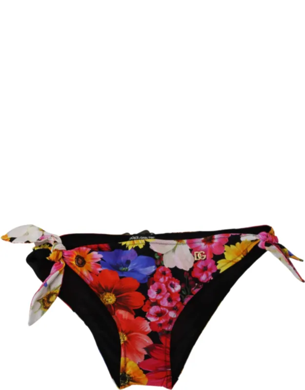 Floral Print Swimsuit Bikini Bottom