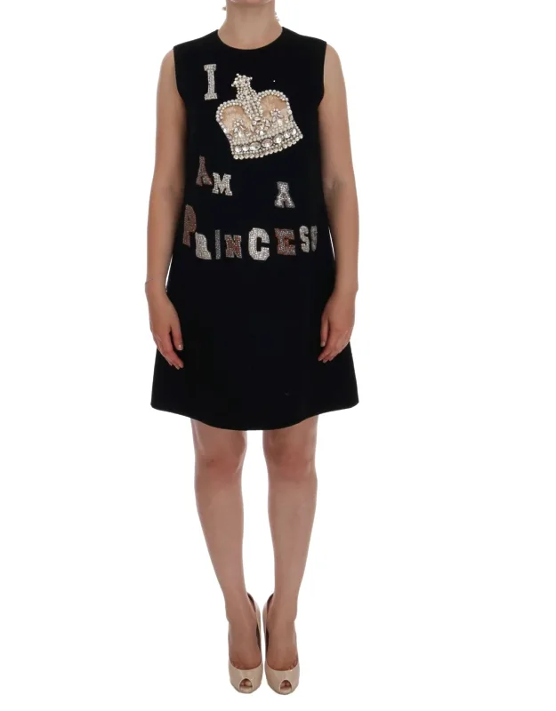 I Am A Princess Crystal Shift Dress