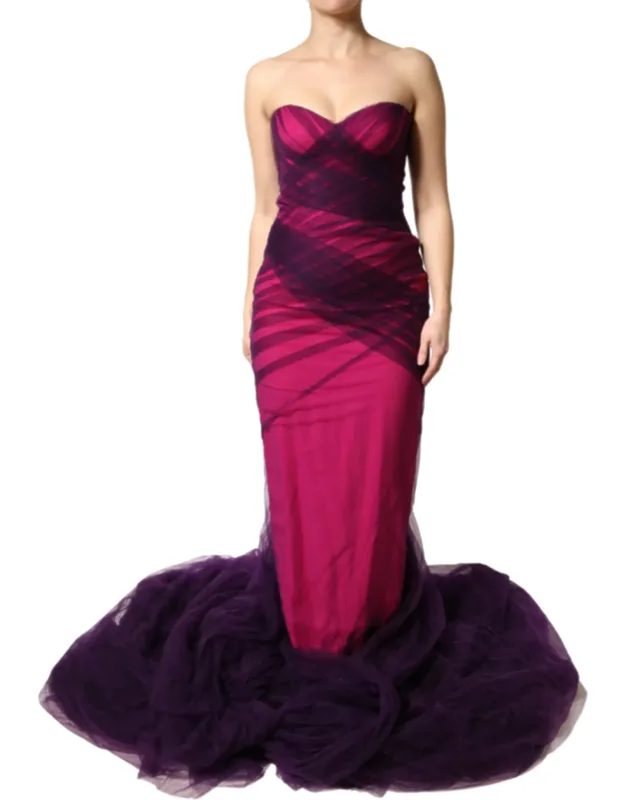 Strapless Sheath Mermaid Dress
