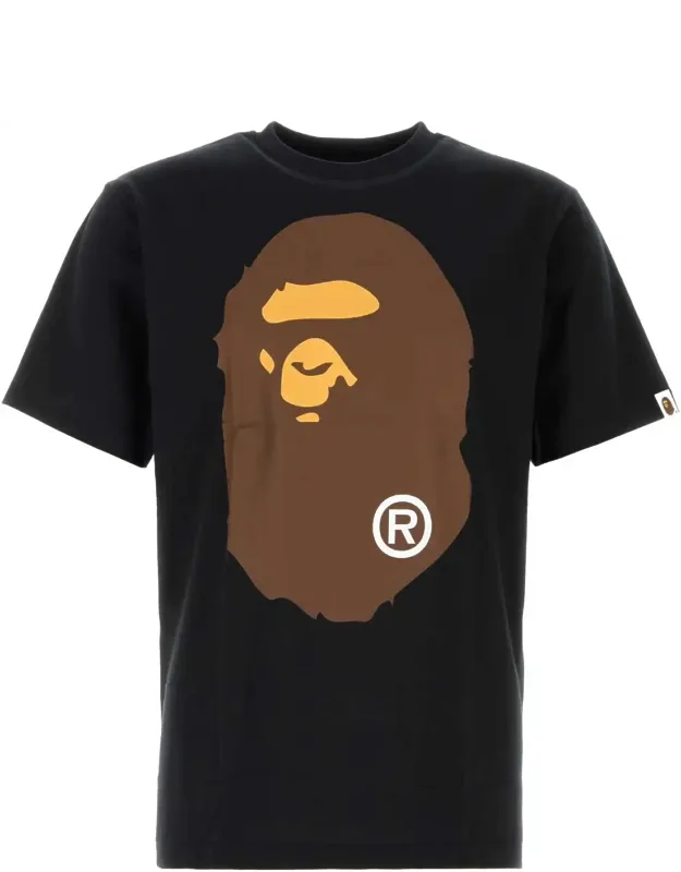Cotton Big Ape Head T-shirt