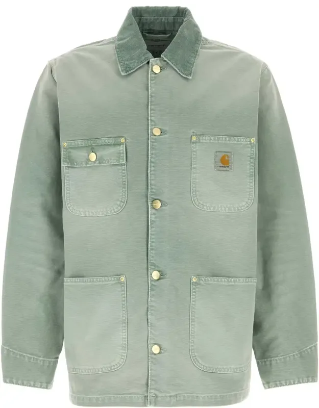 Sage Green Canvas Chore Coat