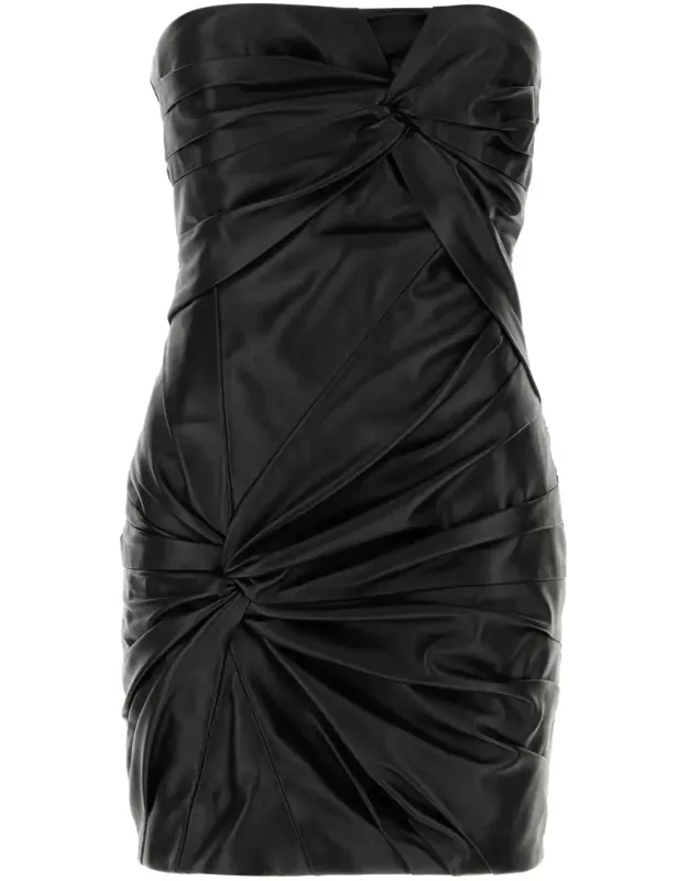 Leather Mini Dress