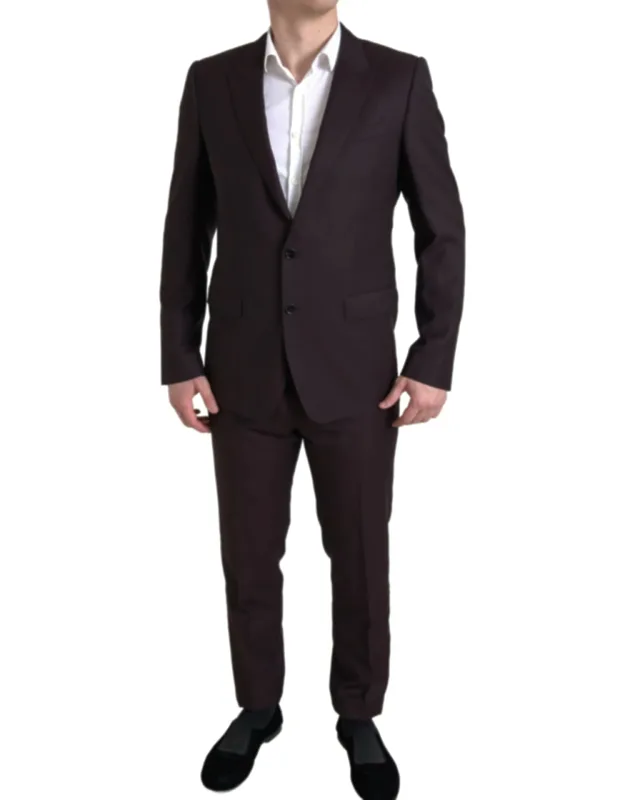 2 Piece Single Breasted Martini Suit