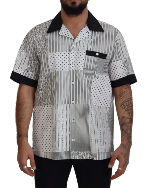 Patterned Button Down Shirt