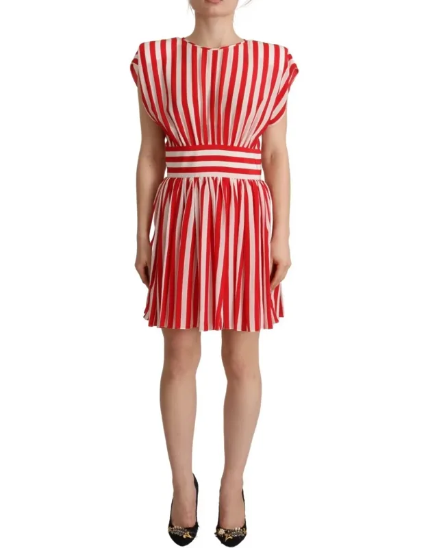 Silk Mini A-line Dress