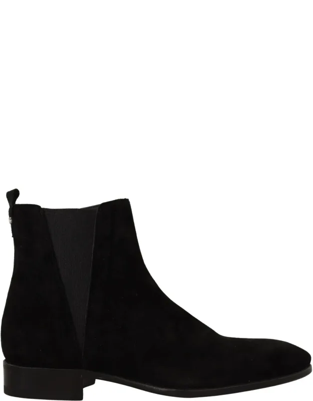 Suede Leather Chelsea Boots