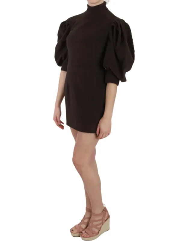 Corduroy Bodycon Cotton Mini Dress