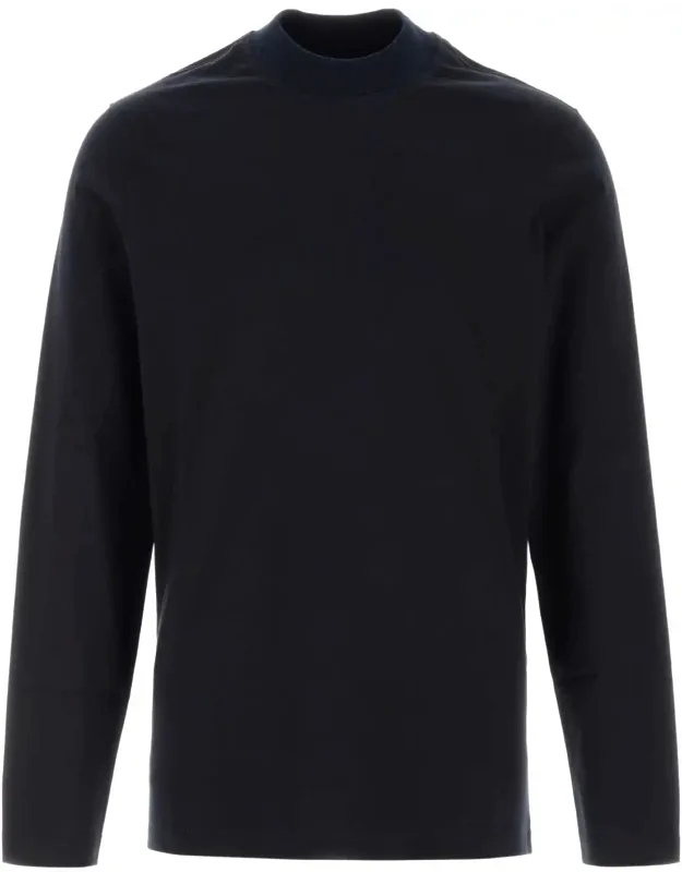 Midnight Blue Cotton T-shirt