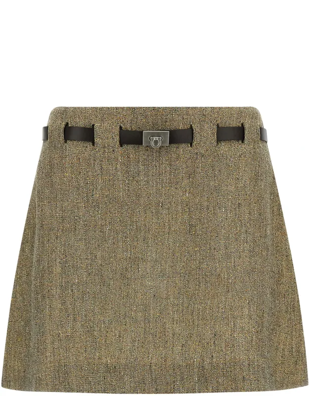 Linen Long Skirt