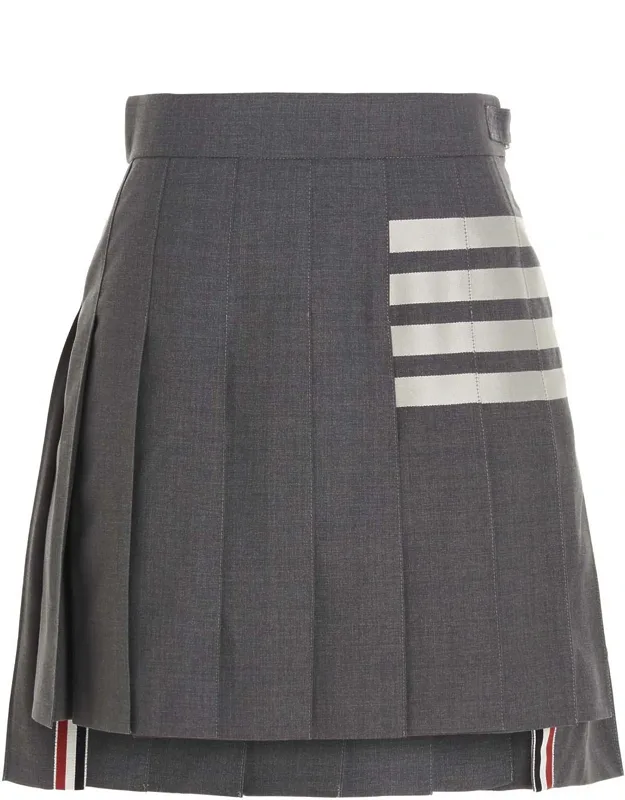 Wool Long Skirt