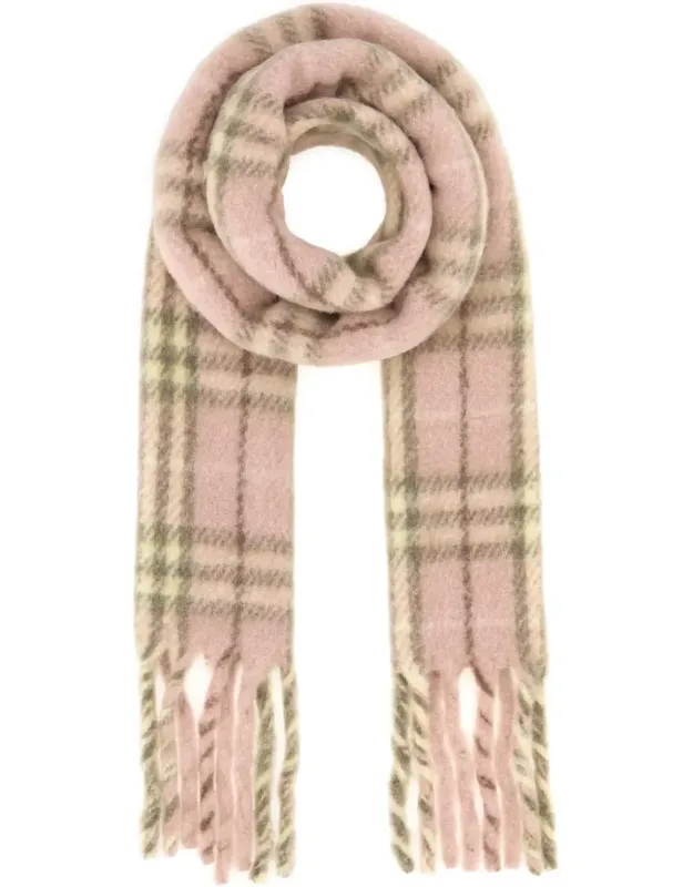 Embroidered Alpaca Blend Scarf
