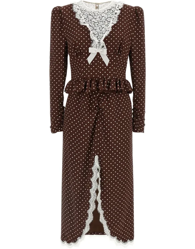Silk Midi Dress