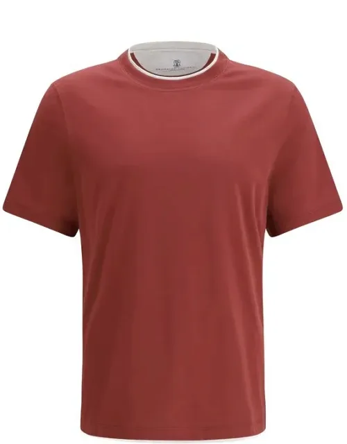 Bordeaux Cotton T-shirt