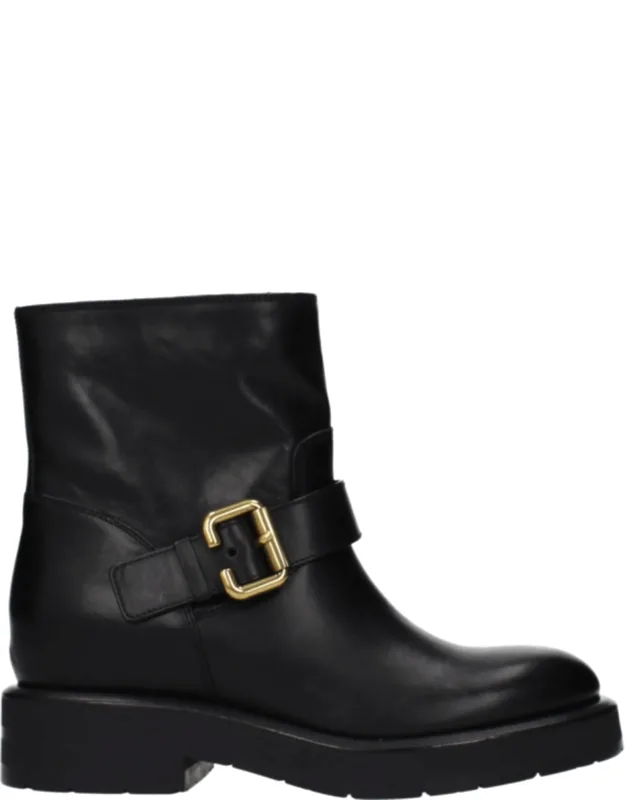 Leather Ankle Boots