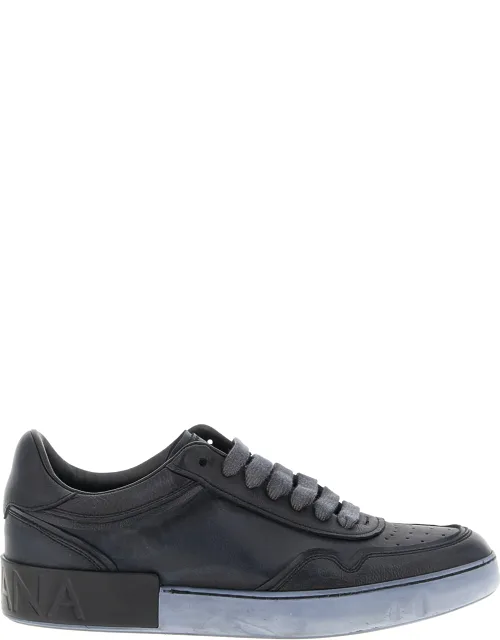 Lamb Leather Low Top Sneakers