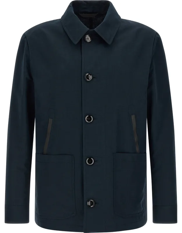 Linen Full-length Jacket