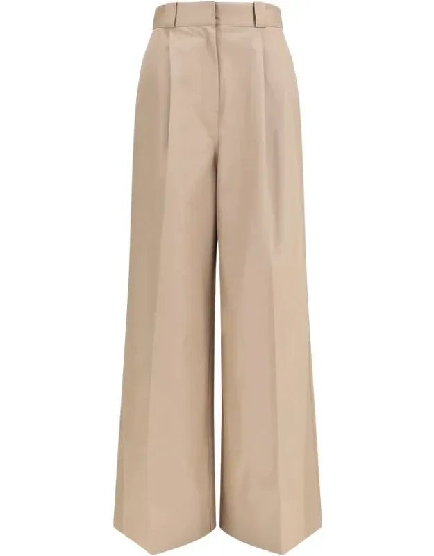 Cotton Flared Pants