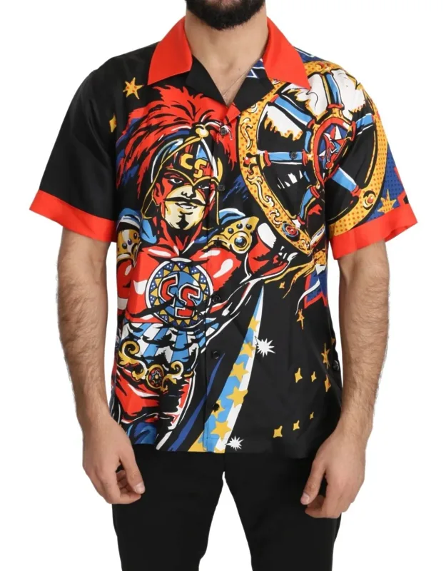 Multicolor Printed Casual Shirt