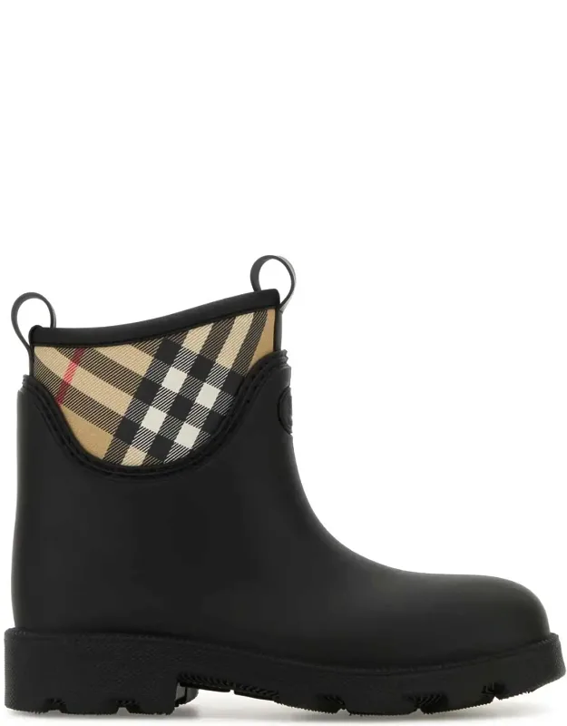 Rubber Marsh Stamp Ankle Boots