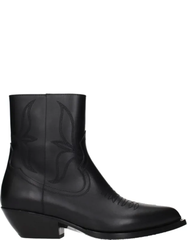 Leather Ankle Boots