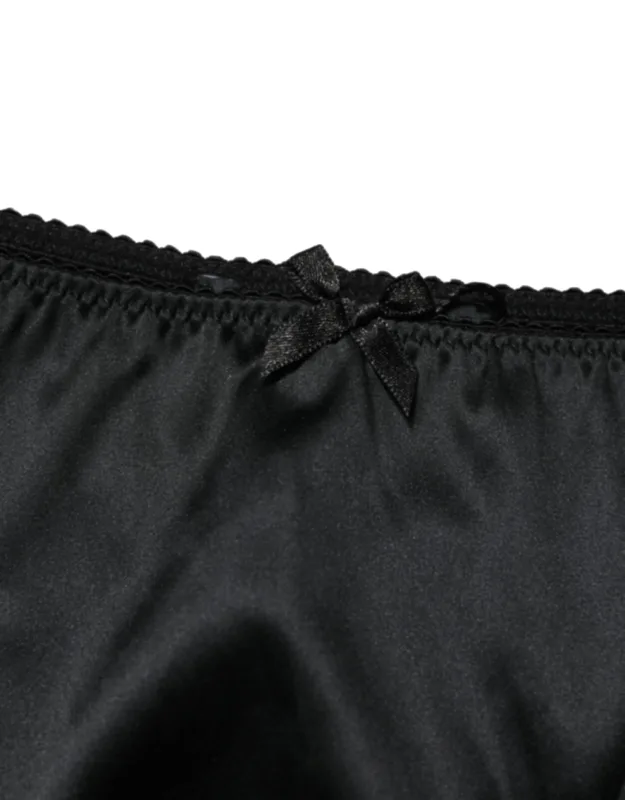 Silk Stretch Mid Waist Brief Panty Underwear