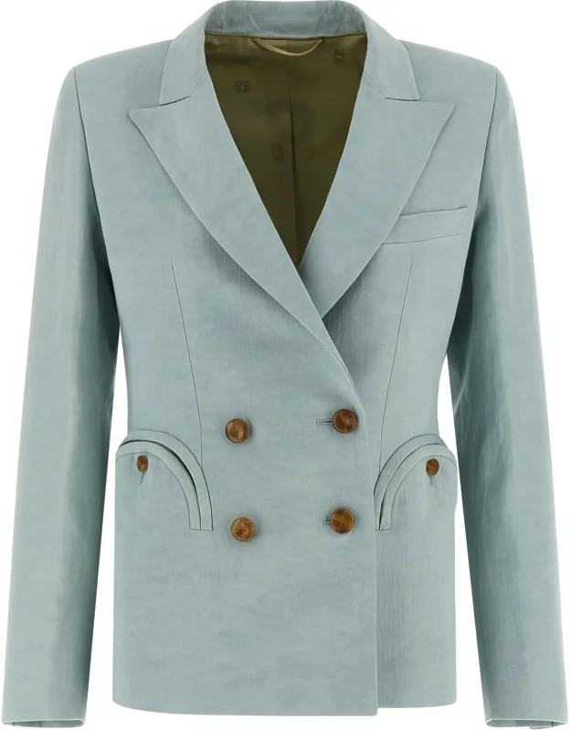 Silk Blazer