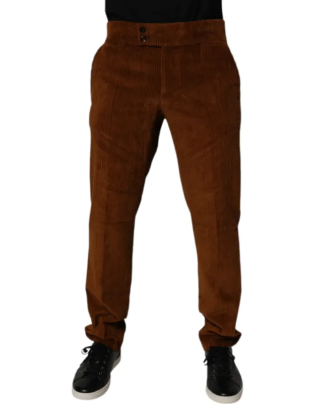 Corduroy Cotton Skinny Denim Jeans