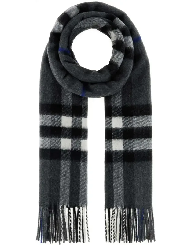 Embroidered Cashmere Scarf