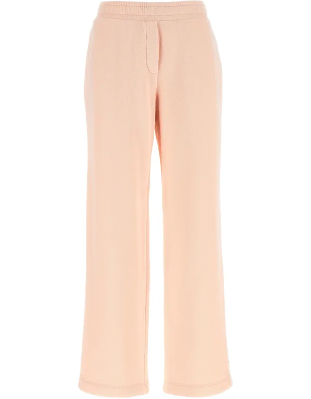 Multicolor Cotton Athletic Pants